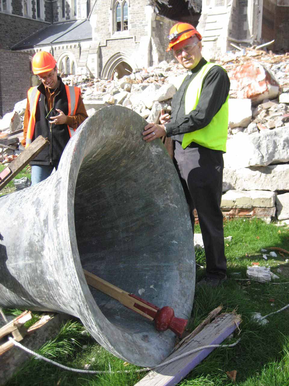 The Dean of Christchurch Cathedral and the Tenor bell