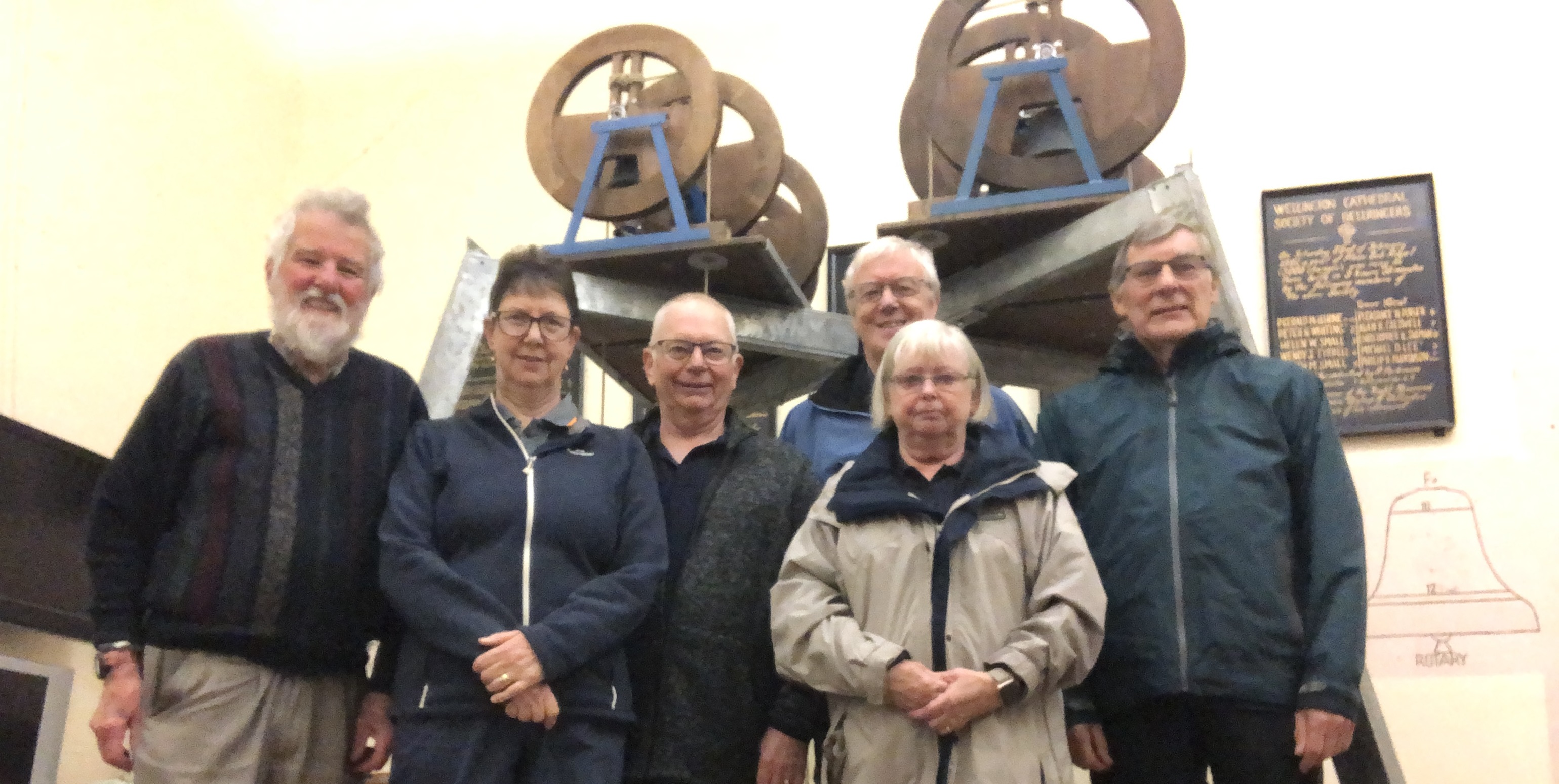 ringers in front of mini-ring